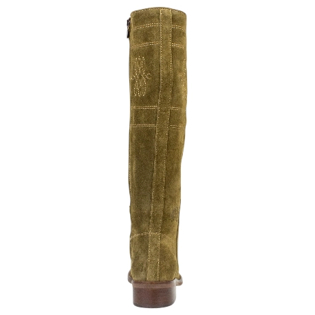 Botas Camperas Altas de Piel para Mujer de Dakota Bootss B12