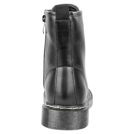 Botas Militares para Mujer con Forro de Pelo y Cremallera - Prisska GX320