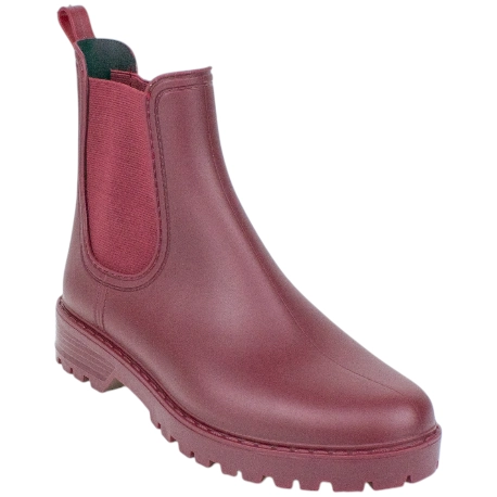 Botín de Agua Goma Plano Ideal Shoes 2781