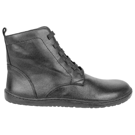 Botín Barefoot Mujer Piel Cordones y Cremallera Plano Vivant V-2753