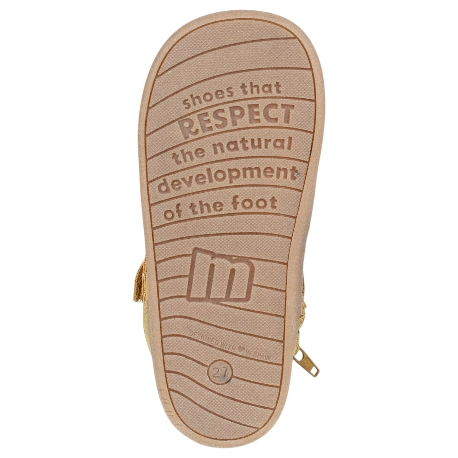 Botín Barefoot niños Cremallera y Elásticos Mustang free 49315