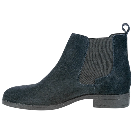 Botines Chelsea de Piel Serraje para Mujer con Tacón Bajo - Innovation 39244