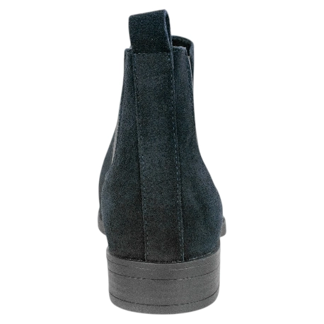 Botines Chelsea de Piel Serraje para Mujer con Tacón Bajo - Innovation 39244