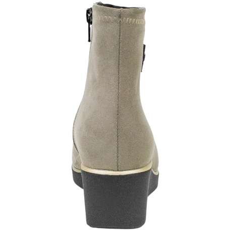 Botin Waterproof Marrón Licra Adaptable Plantilla Extraíble Cuña Media Doctor Cutillas 64841