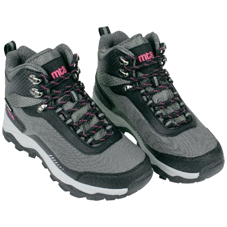 Botín Waterproof Mujer Resistente al Agua Gris Plano mt8 29922 FRANKIE