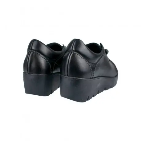Zapato de Piel, Subido, Cuña Elásticos, Plantilla Extraíble, Bran´s, 13791
