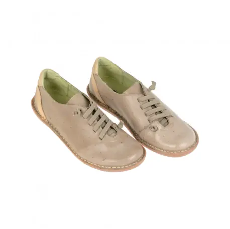 Zapatos Planos Mujer Piel Cierre Elásticos Brans 1088 Talla 35
