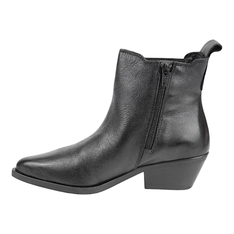 Botin Campero negro piel mujer - Bran´s 14162
