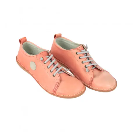 Zapato Plano Piel Mujer Goma Elastica Circulo Brans Talla 35