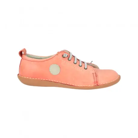 Zapato Plano Piel Mujer Goma Elastica Circulo Brans Talla 35