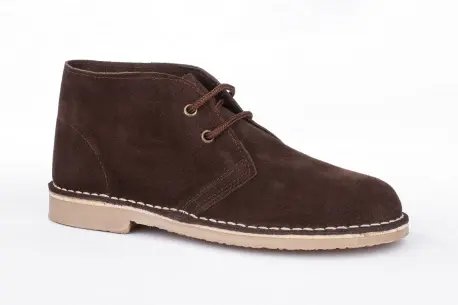 Safaris Hombre y Mujer Granate Marrón Serraje B Run 515
