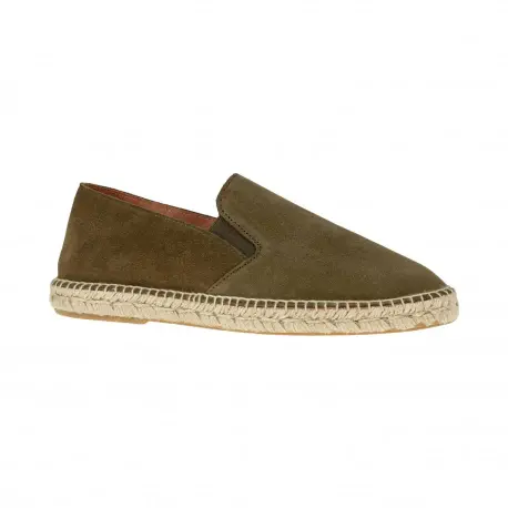 Alpargatas de Piel y Esparto para Hombre - Calidad Artesanal Carmen García 75S16