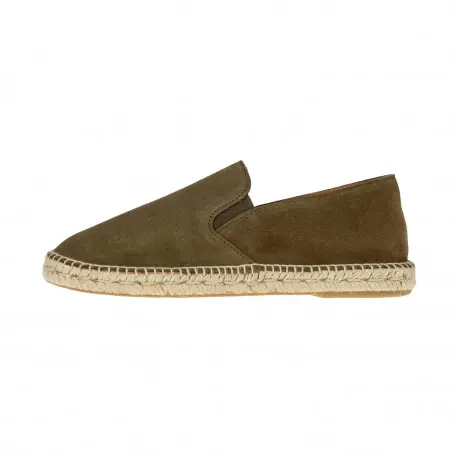 Alpargatas de Piel y Esparto para Hombre - Calidad Artesanal Carmen García 75S16