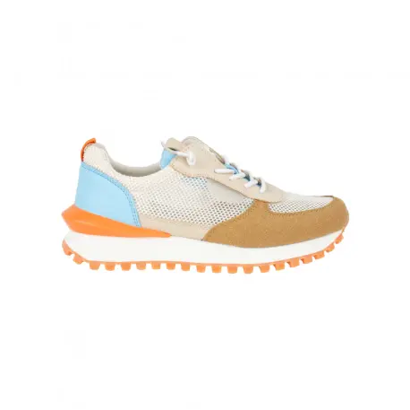 Deportivo de Rejilla Mujer Gris y Multicolor CHK10 Click 03