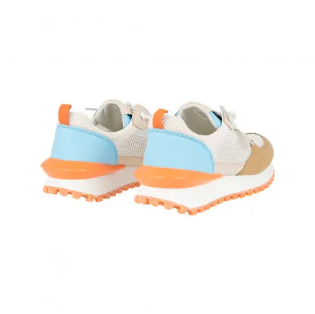 Deportivo de Rejilla Mujer Gris y Multicolor CHK10 Click 03