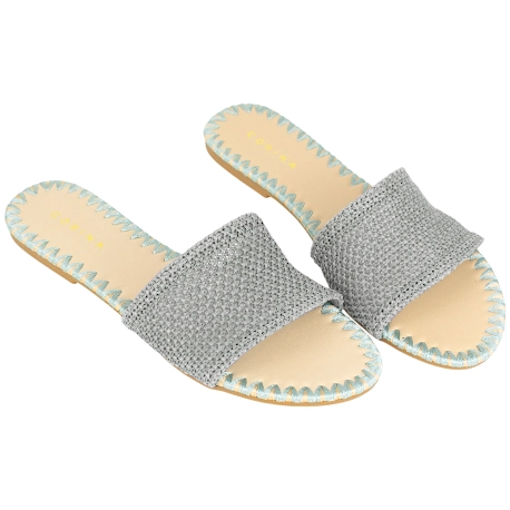 Sandalias Pala Trenzada Plana para mujer - Corina M5460