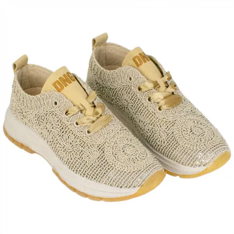 Zapatilla Deportiva Bordada Plantilla Extraíble D´Agela DOG30501