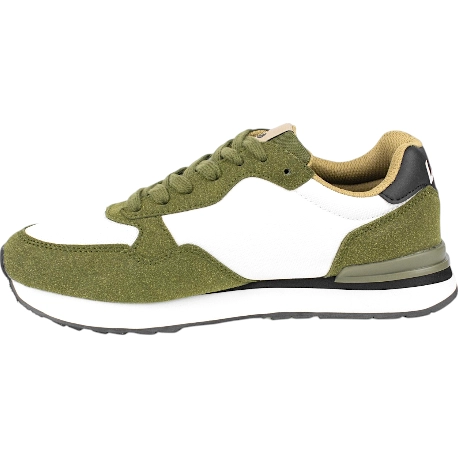 Zapatilas Lois en Blanco y Verde Casual - 64401