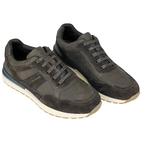 Zapatillas Casuales Hombre Cordones Lois 64494