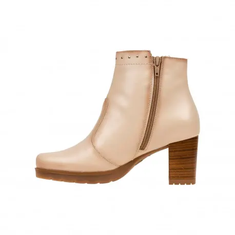 Botines Piel Tacón Alto Confort Desirée LEURY2