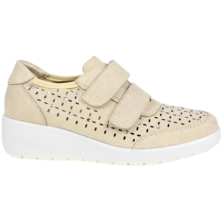 Zapato cuña velcros plantilla extraíble Doctor Cutillas 40201