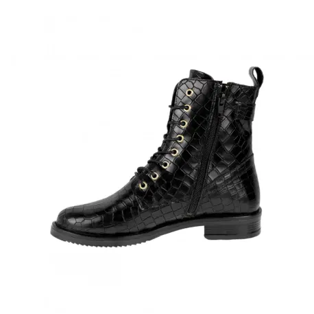 Botines con Cordones Mujer en Piel Coco - Innovation 37071