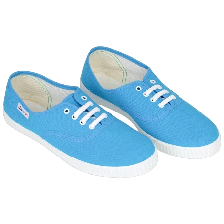 Zapatillas de Lona Mujer y Hombre con Cordones Javer 60