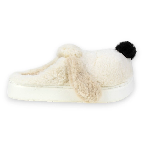 Pantufla Mujer Invierno Abierta Perro Jomix Shoes MD9640