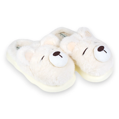 Pantufla Mujer Invierno Abierta Oso Jomix Shoes MD9641