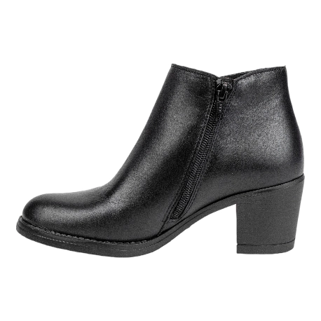 botines piel mujer con tacón ancho - Kaola 8814