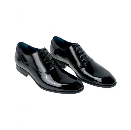 Zapatos Charol  Hombre Piel Corte Inglés Latino 10961