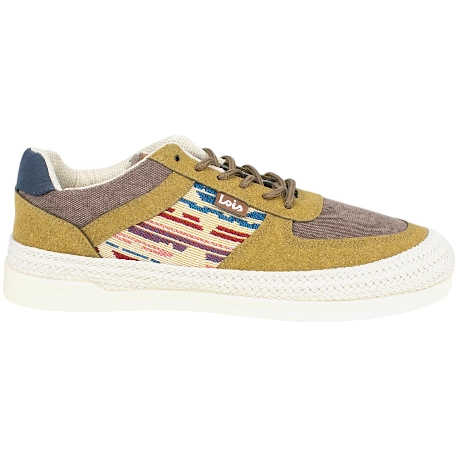 Zapatillas Lois Hombre esparto lona estampada  61387