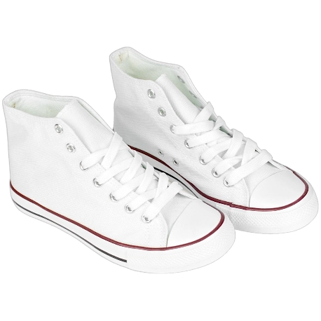 Lona Alta de Cordones Puntera de Goma B501A