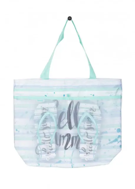 Sandalia Mas Bolso Mujer Playa Estampado Lovett k02010