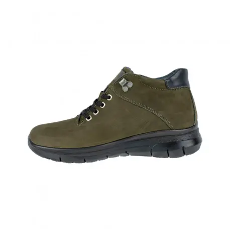 Botín Nobuk, Waterproof, con Cordones, Luisetti, 36116 NO-W