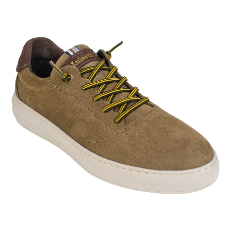 Zapatos Nobuck Elásticos Plantilla Extraíble Luisetti 37900NO