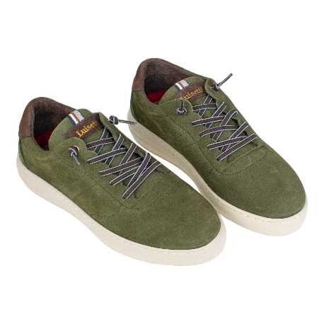Zapatos Nobuck Elásticos Plantilla Extraíble Luisetti 37900NO