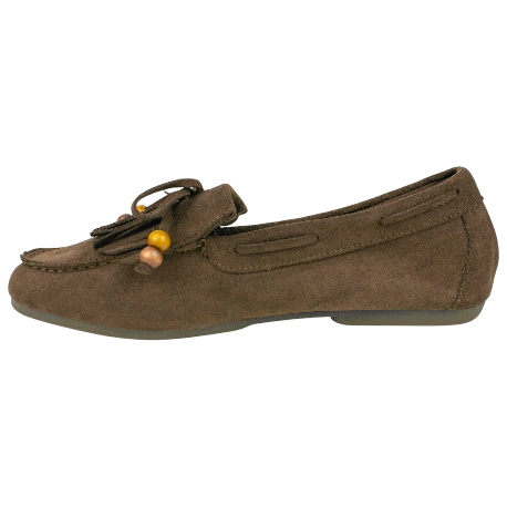 Mocasín Mujer flecos Plano Marquiiz 1501