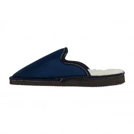 Pantuflas de hombre Invierno Azul Ligera Forro Borreguito Nellakis 39