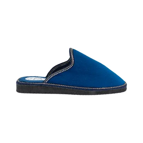 Zapatillas de andar por casa Hombre Invierno Abiertas Azul Marino Suela Ligera Pisable 5010