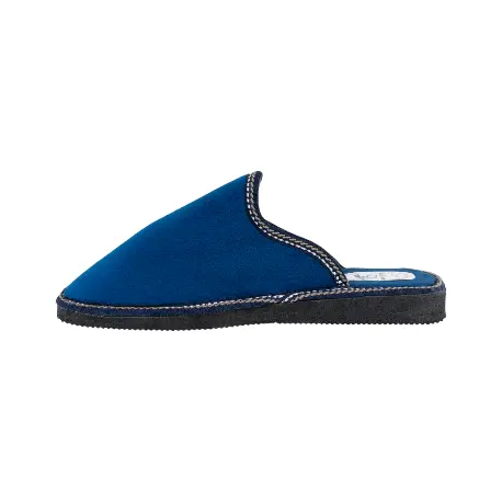 Zapatillas de andar por casa Hombre Invierno Abiertas Azul Marino Suela Ligera Pisable 5010