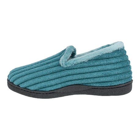 Zapatilla Casa Mujer Invierno Cerrada Pana Plumaflex 12024