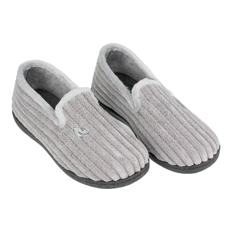 Zapatilla Casa Mujer Invierno Cerrada Pana Plumaflex 12024