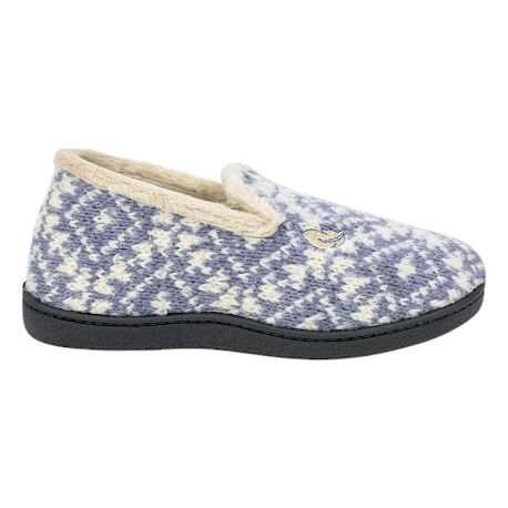 Zapatilla Casa Mujer Invierno Cerrada Lana Plumaflex 12030