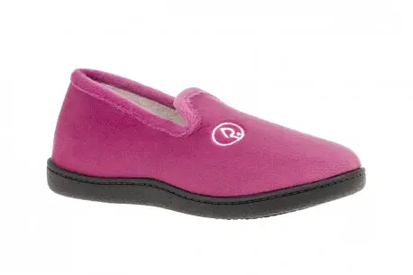 Zapatillas de Andar por Casa Super Comodas Invierno Cerradas Azul Rosa Fucsia Beis Azul Marino Plumaflex 12202