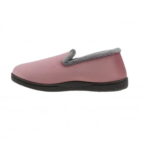 Pantuflas de Mujer Invierno Cerradas azul rosa azul marino fucsia negro gris verde violeta Vivo Color Plumaflex 12203