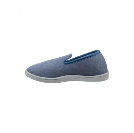 Zapatillas de Estar en Casa Hombre Cerradas Azul Lisa Plumaflex 12350