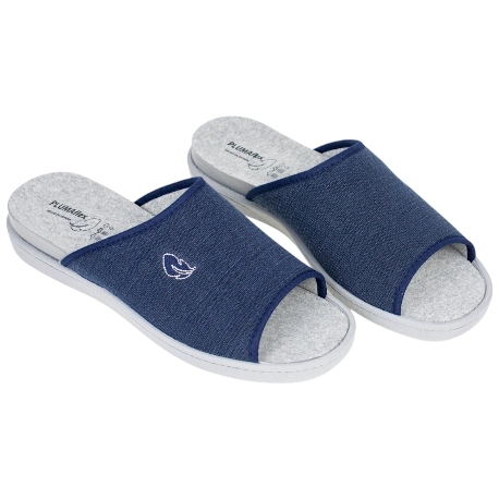 Zapatillas de Casa Pinki Lona Plumaflex 12459