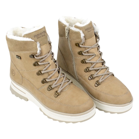 Bota impermeable piel forro térmico Remonte D2B74-20