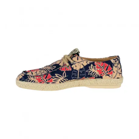 Alpargatas con Cordones para Hombre Estilo Wallabee con Estampado de Hojas - Status BNY22303